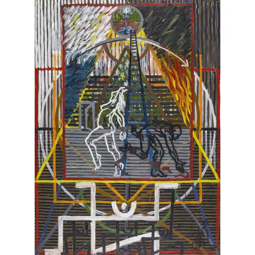 Gaspare Otto Melcher — "Szene + Ideogramm".