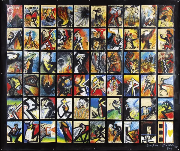 Gaspare Otto Melcher — Feuerfenster, 1978