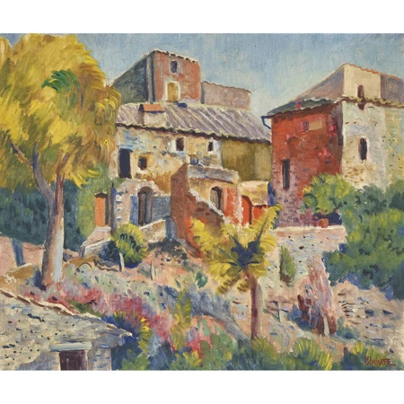 "Cagnes-sur-Mer. Sud de la France"