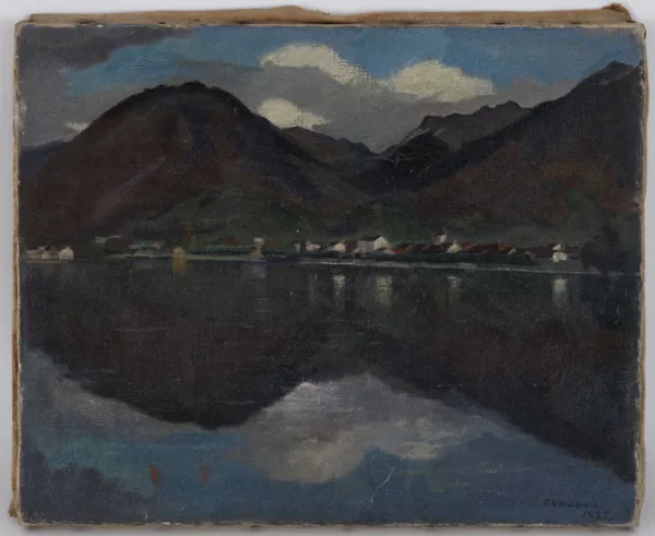 Gaston Vaudou — Vue du Lac, Villeneuve