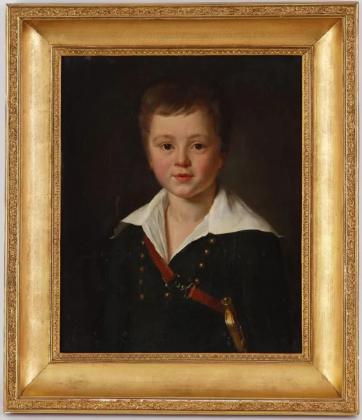 Gédéon Reverdin — Portrait d'Adolphe Reverdin, fils de l'artiste à 11 ans