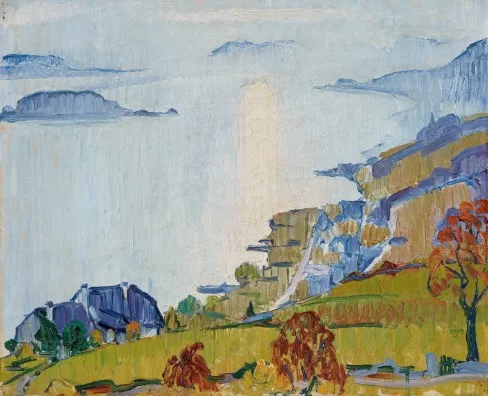 Geiger, Ernst Samuel — Stimmung am Bielersee
