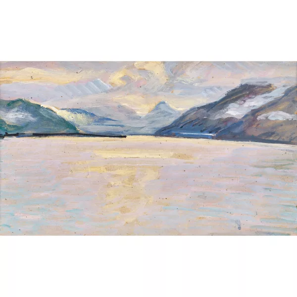 Geiger, Ernst Samuel — "Am Langensee".