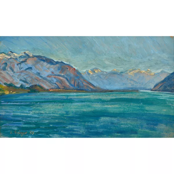 Geiger, Ernst Samuel — Am Lago Maggiore.