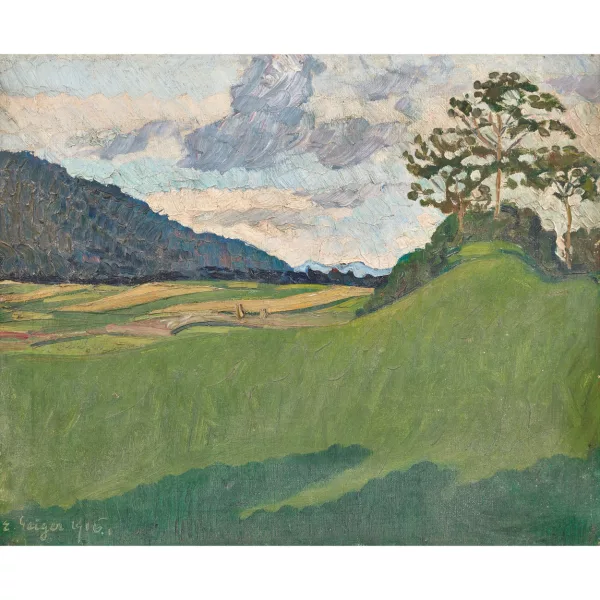 Geiger, Ernst Samuel — Feldlandschaft.
