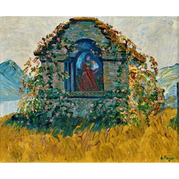 Geiger, Ernst Samuel — Bildstock am See.