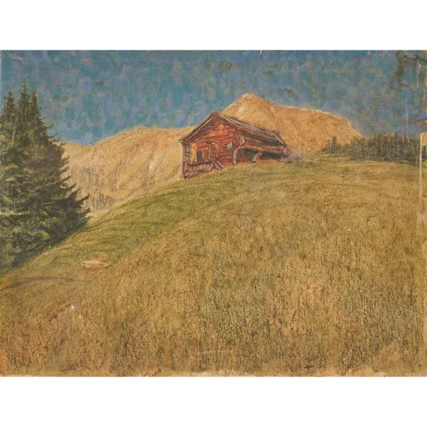 Geiger, Ernst Samuel — Alphütte.