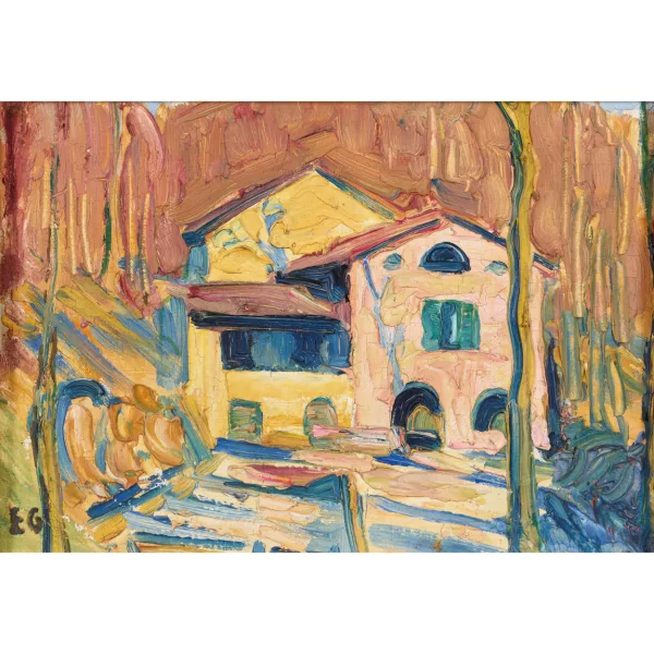 Geiger, Ernst Samuel — "Haus im Wald".