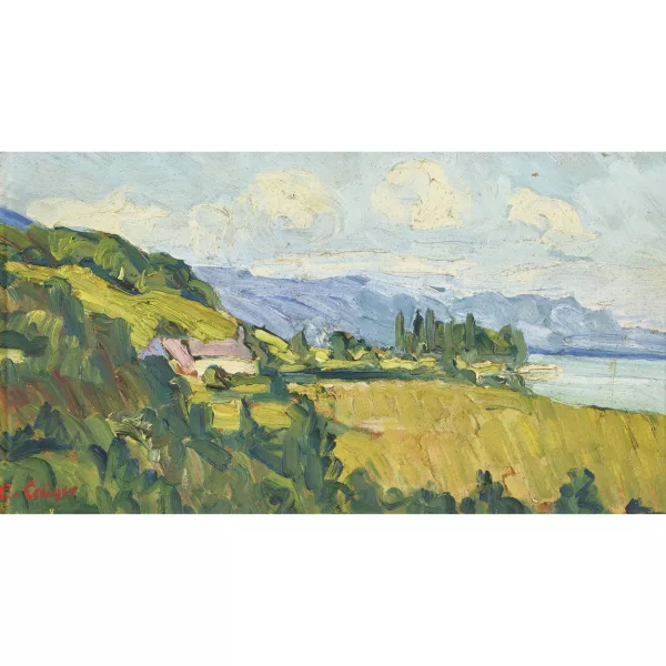 Geiger, Ernst Samuel — "Auf der Petersinsel".