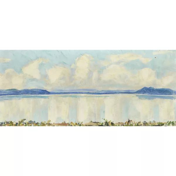 Geiger, Ernst Samuel — Am Bielersee.