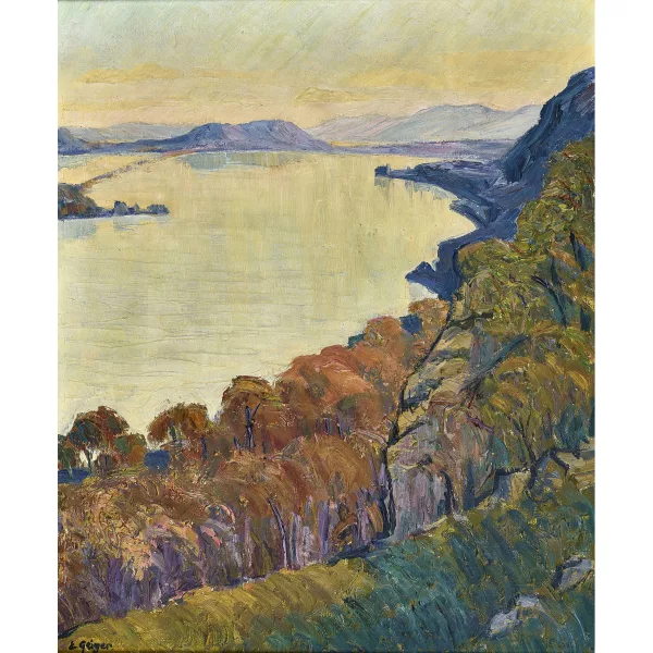Geiger, Ernst Samuel — "Ausblick auf den Jolimont".