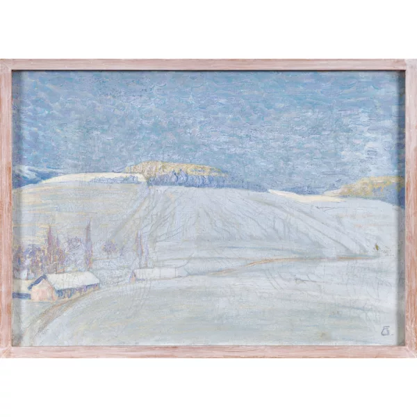 Geiger, Ernst Samuel — "Schneelandschaft".