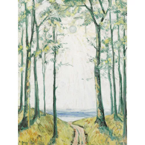 Geiger, Ernst Samuel — "Waldweg".