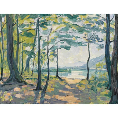 Geiger, Ernst Samuel — "Frühling auf der St. Petersinsel".
