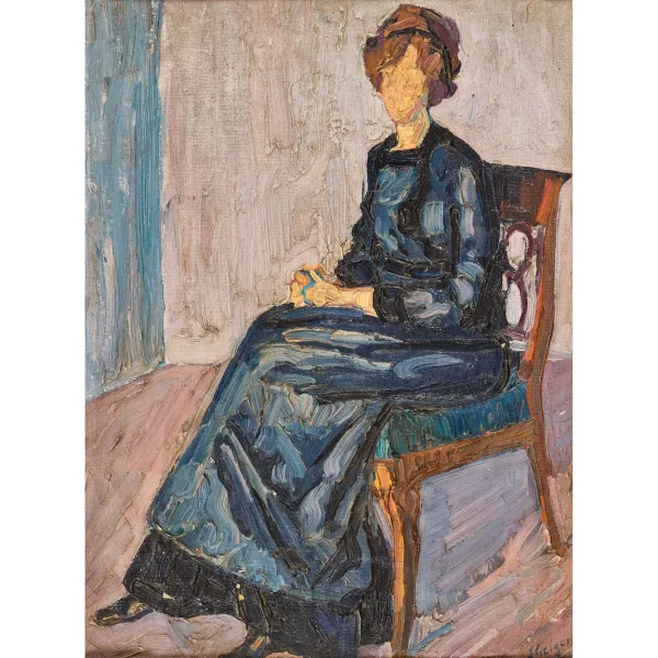 Geiger, Ernst Samuel — "Dame in Schwarz".