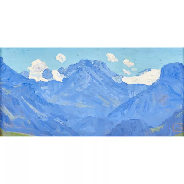 Geiger, Ernst Samuel — Sommerliche Berglandschaft.