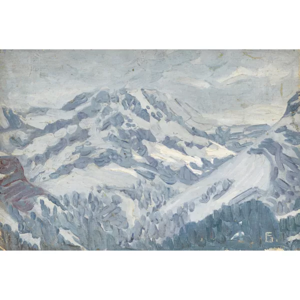 Geiger, Ernst Samuel — "Alpenlandschaft".
