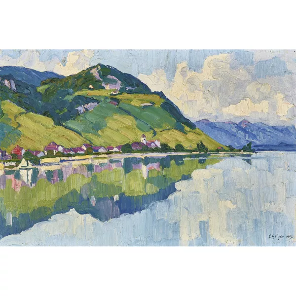 Geiger, Ernst Samuel — Am Bielersee.