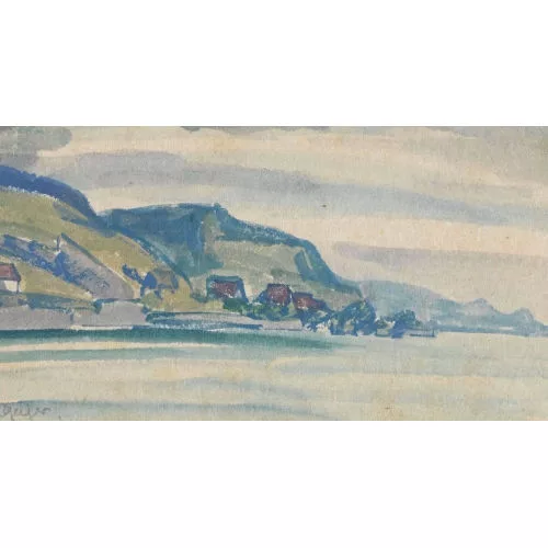 Geiger, Ernst Samuel — Am Bielersee.