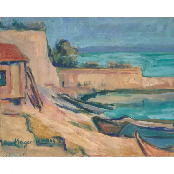Geiger, Ernst Samuel — Am See.