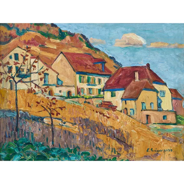 Geiger, Ernst Samuel — "Abend in Alfermée".