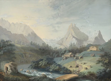 Vue des Glaciers de Rosenlaui