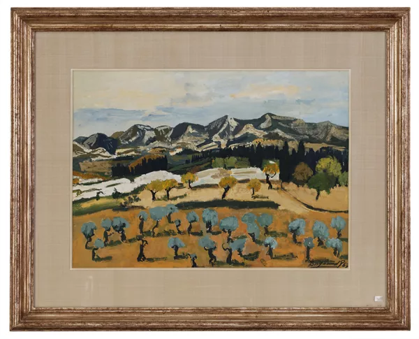 Georges Borgeaud — Georges Borgeaud (1914-1998), Paysage provençal avec