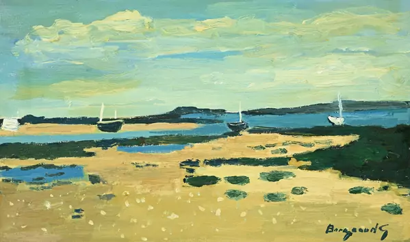 Marée basse à Carnac