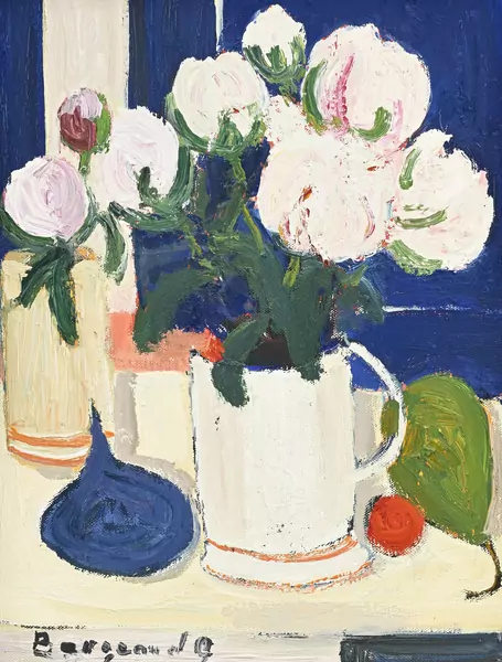 La pivoine blanche