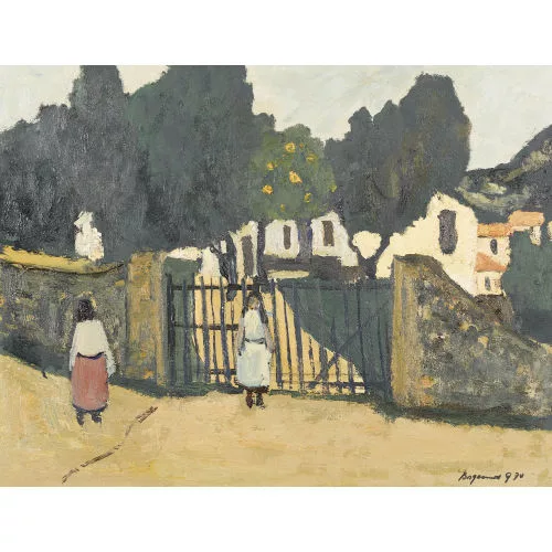 Georges Borgeaud — "Le portail Ibiza".