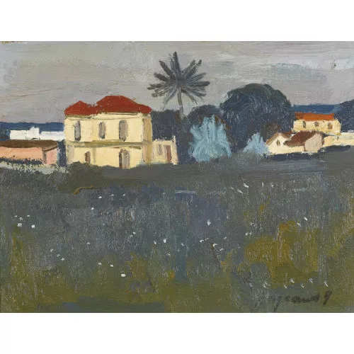 Georges Borgeaud — "Vue de Rhodos".