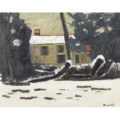 Georges Borgeaud — "Cartigny hiver".