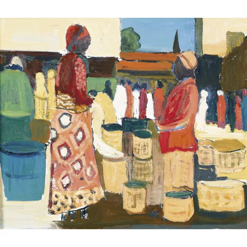 Georges Borgeaud — "Marché Maroc".