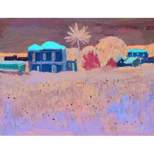 Georges Borgeaud — "Vue de Rhodos".