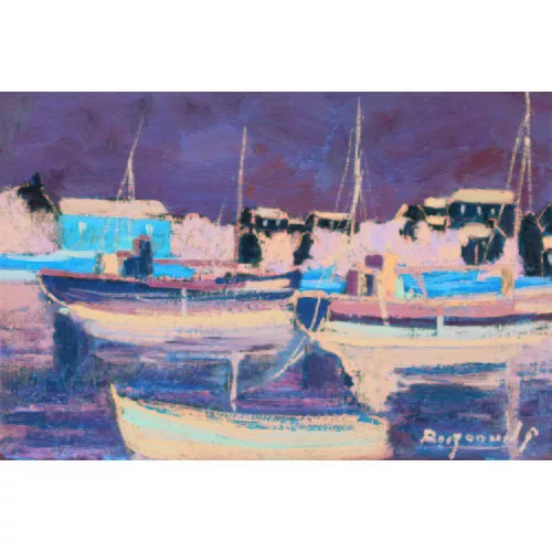 Georges Borgeaud — "Port Douarnenez".