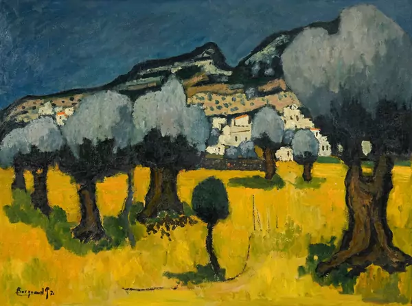 Les oliviers de l'Elounda, Crête