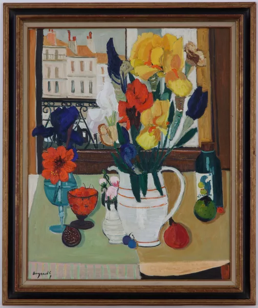 Georges Borgeaud — "Composition de fleurs"