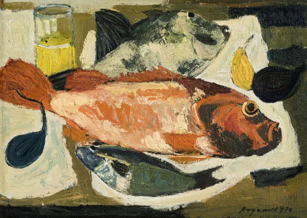 Georges Borgeaud — "Rouget, Nature morte",