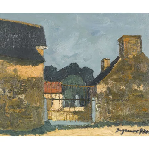 Georges Borgeaud — "Cour Bretonne".