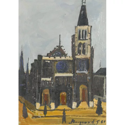 Georges Borgeaud — Ansicht einer französischen Kirche.
