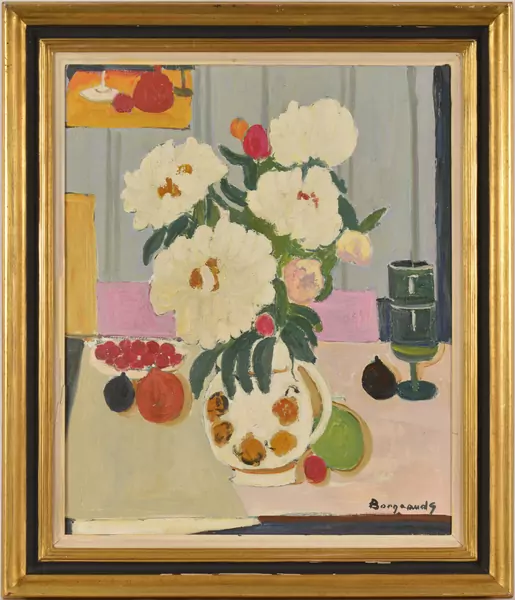Pivoine blanche