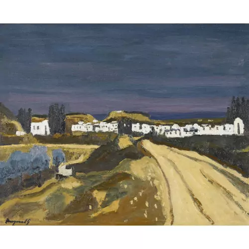 "Village grecque, Rhodos"