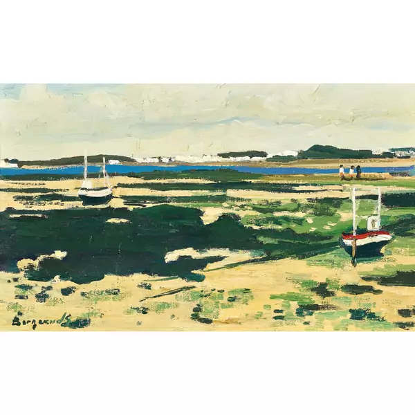 "Marée basse. Bretagne"