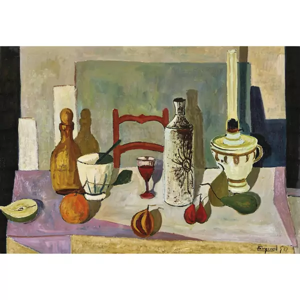 "Nature Morte à La Lampe"
