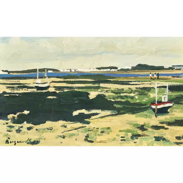 "Marée basse. Bretagne"