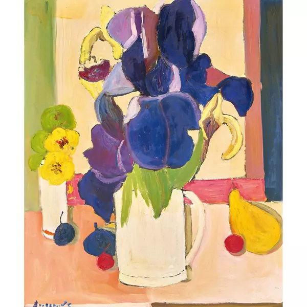 "Les Iris bleu"