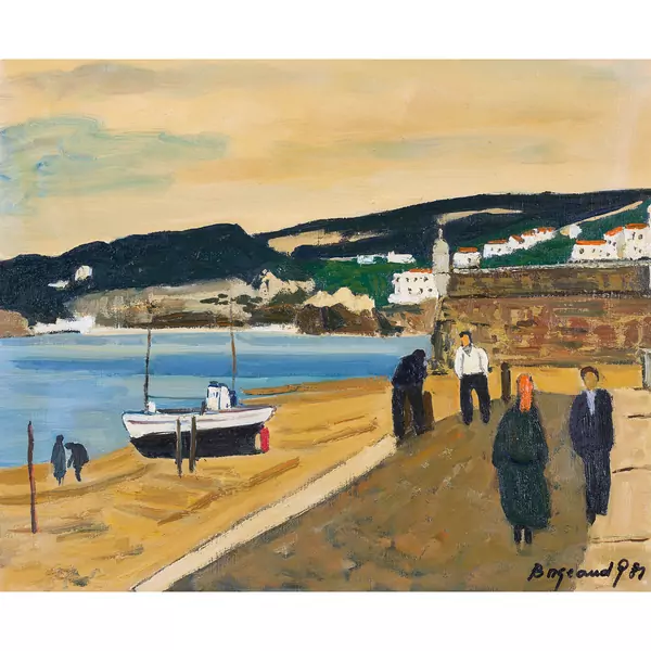 Le quai en Bretagne