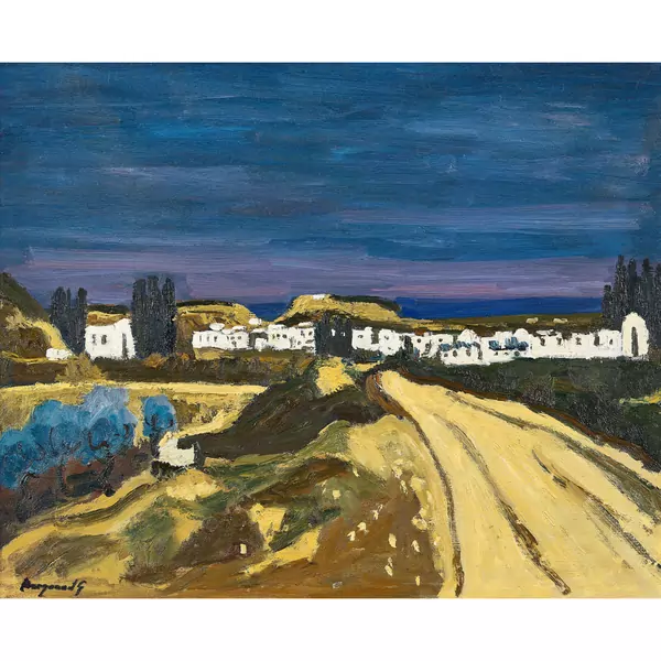 "Village grecque, Rhodos"
