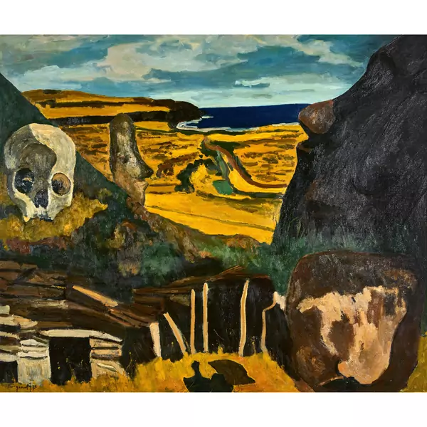 "Composition Ile de Pâque"