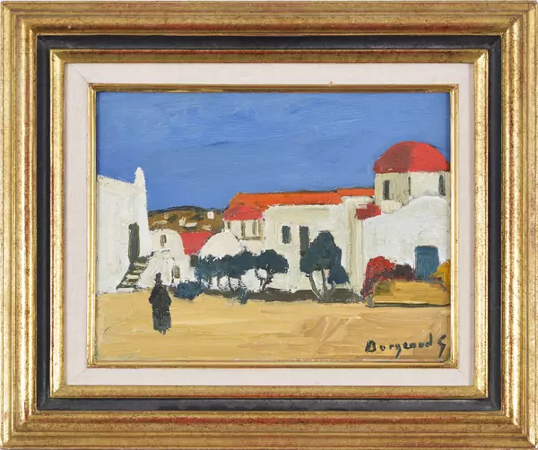 Place de la Poste à Mykonos